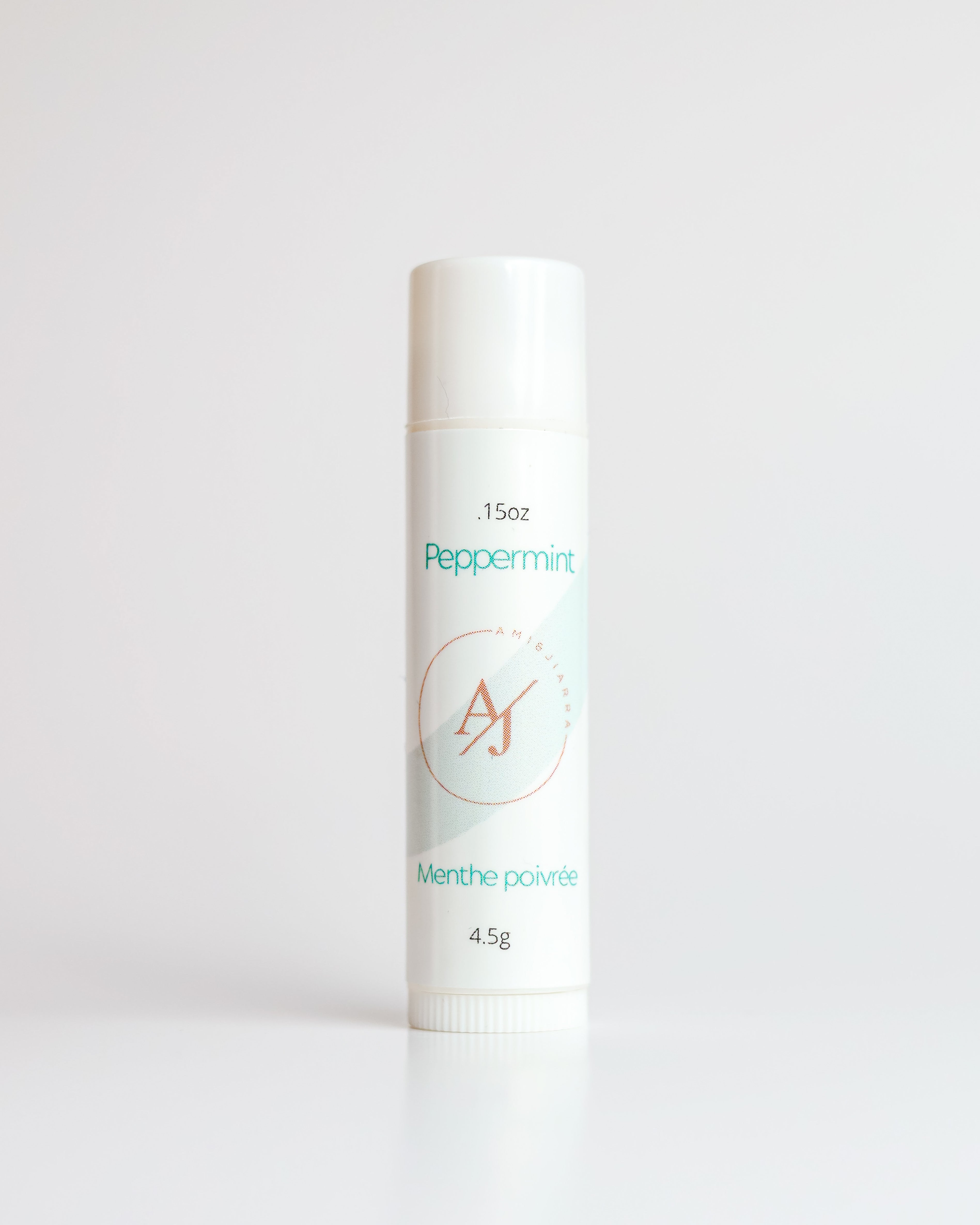Peppermint lip balm